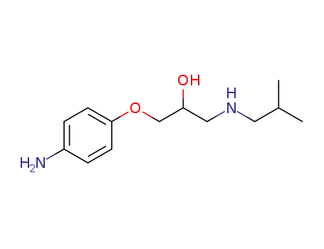 4-[3-(isobutylamino)-2-hydroxypropoxy]aniline