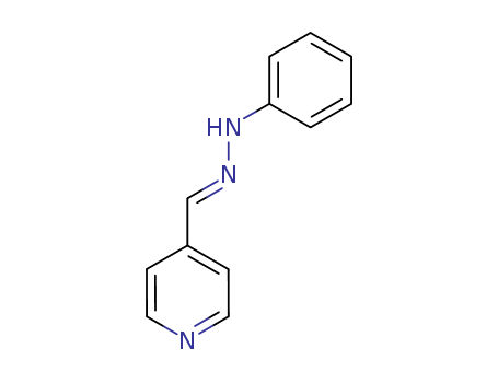 4-Pyridinecarboxaldehyde, phenylhydrazone