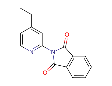 Molecular Structure of 416852-12-5 (1H-Isoindole-1,3(2H)-dione, 2-(4-ethyl-2-pyridinyl)-)