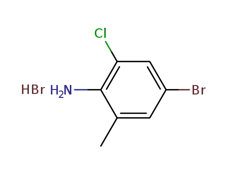 4-bromo-2-chloro-6-methylphenylamine hydrobromide salt