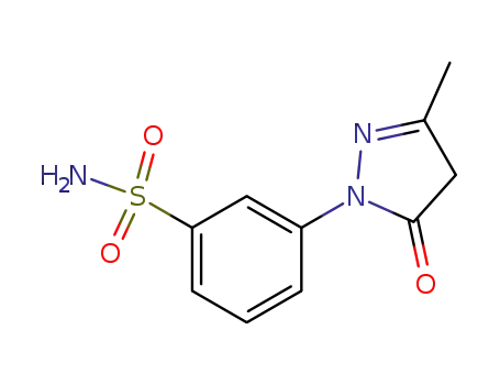 3-(3-Methyl-5-oxo-4,5-dihydro-1H-pyrazol-1-yl)benzenesulfonamide