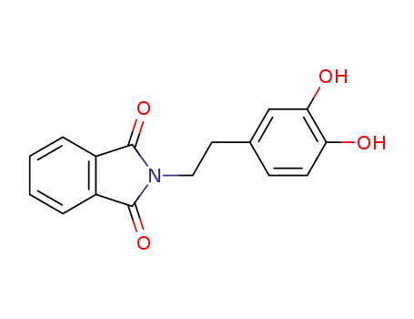 Molecular Structure of 57894-18-5 (1H-Isoindole-1,3(2H)-dione, 2-[2-(3,4-dihydroxyphenyl)ethyl]-)
