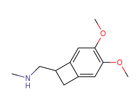 Molecular Structure of 148870-56-8 (Bicyclo[4.2.0]octa-1,3,5-triene-7-MethanaMine, 3,4-diMethoxy-N-Methyl-)