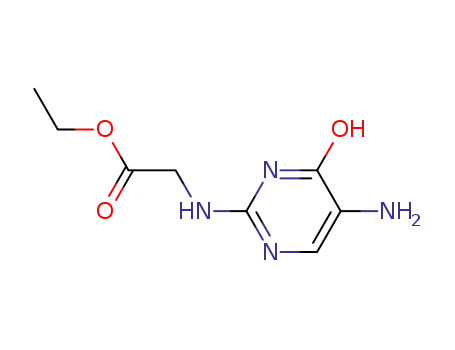 5-amino-2-ethoxycarbonyl-methylamino-4-hydroxy-pyrimidine