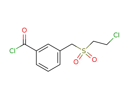 3-(β-chloroethylsulfonyl)-methyl-benzoyl chloride