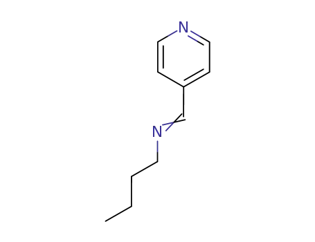 Molecular Structure of 54433-75-9 (1-Butanamine, N-(4-pyridinylmethylene)-)