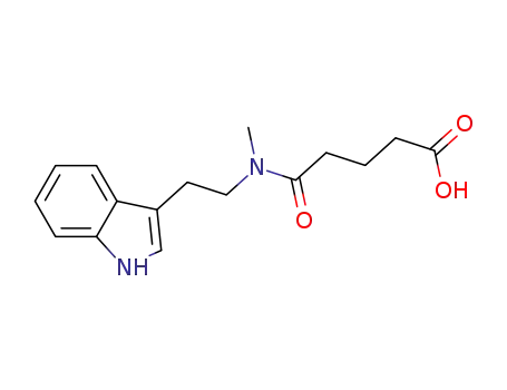 N-methyl-N-(4-carboxybutyryl)-tryptamine