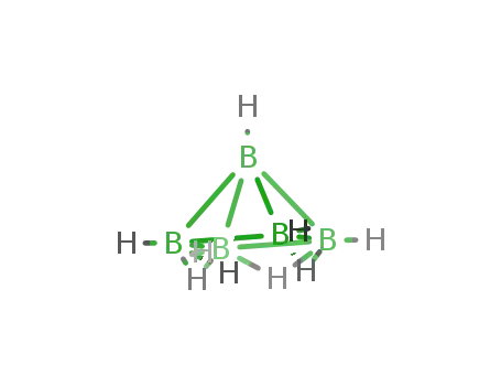 Molecular Structure of 19624-22-7 (Pentaborane)