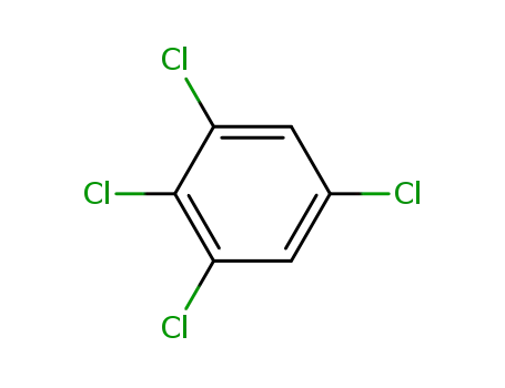 Molecular Structure of 634-90-2 (1,2,3,5-TETRACHLOROBENZENE)
