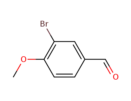 Molecular Structure of 34841-06-0 (3-Bromo-4-methoxybenzaldehyde)