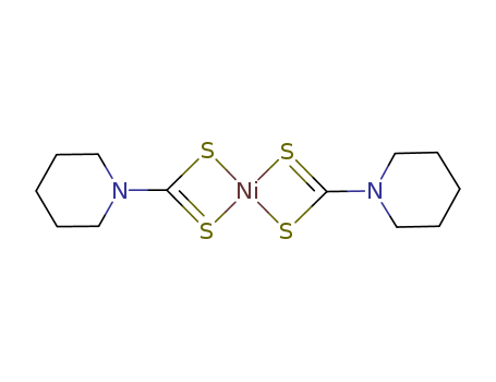 Nickel,bis(1-piperidinecarbodithioato-kS1,kS1')-, (SP-4-1)-