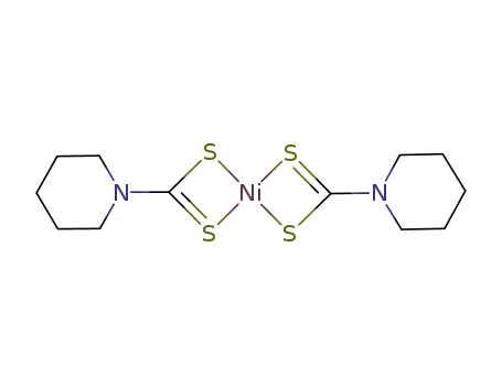 bis(dipiperidinyldithiocarbamato)nickel(II)