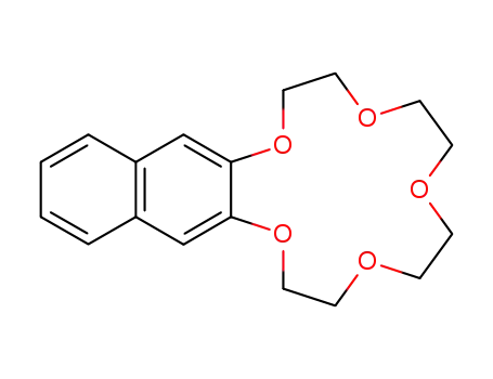 Molecular Structure of 17454-47-6 (2,3-NAPHTHO-15-CROWN-5)
