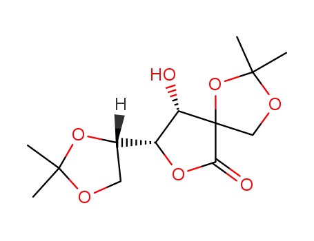 (8S,9S)-8-((S)-2,2-Dimethyl-[1,3]dioxolan-4-yl)-9-hydroxy-2,2-dimethyl-1,3,7-trioxa-spiro[4.4]nonan-6-one