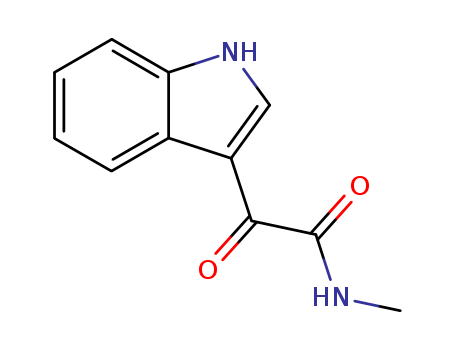 2-(1H-indol-3-yl)-N-methyl-2-oxo-acetamide cas  2054-72-0