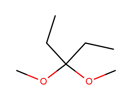 Molecular Structure of 25636-49-1 (3,3-diMethoxypentane)