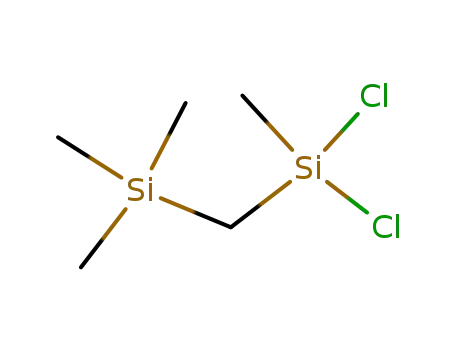 Molecular Structure of 16538-65-1 (Silane, [(dichloromethylsilyl)methyl]trimethyl-)
