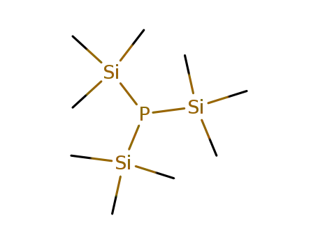 Molecular Structure of 15573-38-3 (TRIS(TRIMETHYLSILYL)PHOSPHINE)