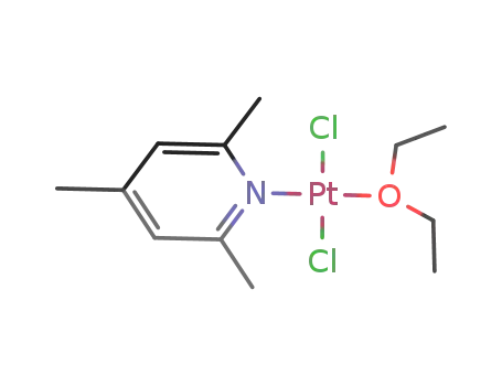 trans-dichloro(diethyl ether)(2,4,6-trimethylpyridine)platinum(II)