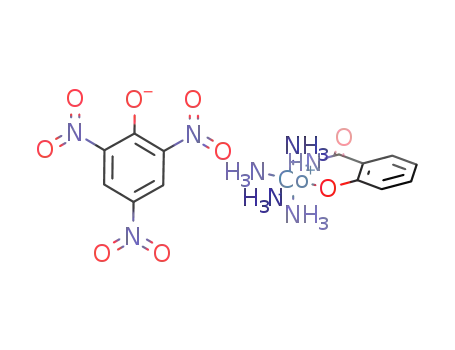 tetraammine(salicylamidato)cobalt(III) picrate