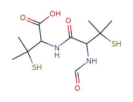 (+/-)-N-(N-formylpenicillaminyl)penicillamine