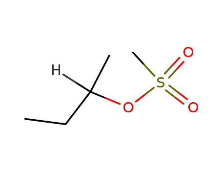 Methanesulfonic acid,1-methylpropyl ester