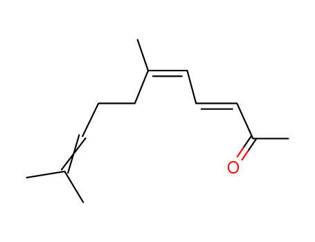 Molecular Structure of 13927-47-4 ((3E,5Z)-6,10-Dimethyl-3,5,9-undecatrien-2-one)