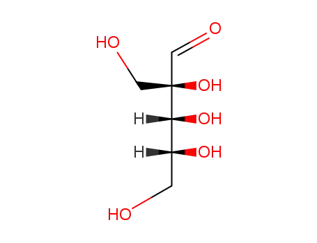 Molecular Structure of 4573-78-8 (D-HAMAMELOSE)