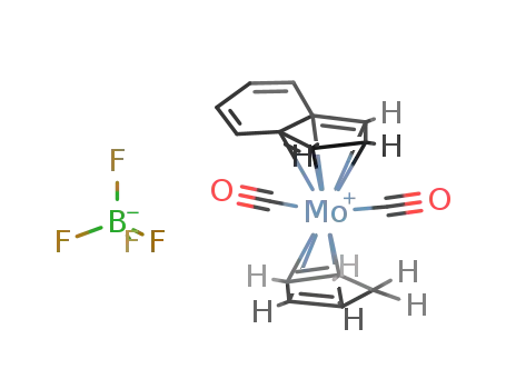 {(η5-indenyl)(η4-cyclopentadiene)(dicarbonyl)molybdenum}(BF4)