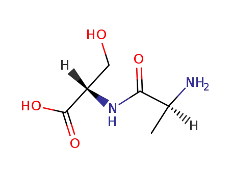 2-(2-aminopropanoylamino)-3-hydroxy-propanoic acid cas  3303-41-1