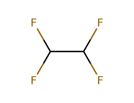 Molecular Structure of 359-35-3 (1,1,2,2-TETRAFLUOROETHANE)