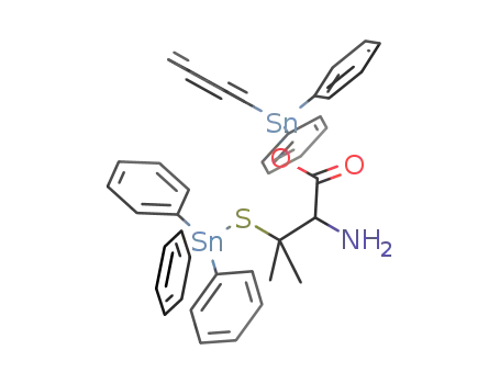 Molecular Structure of 90101-10-3 (2-Oxa-6-thia-1,7-distannaheptan-4-amine,
5,5-dimethyl-3-oxo-1,1,1,7,7,7-hexaphenyl-)