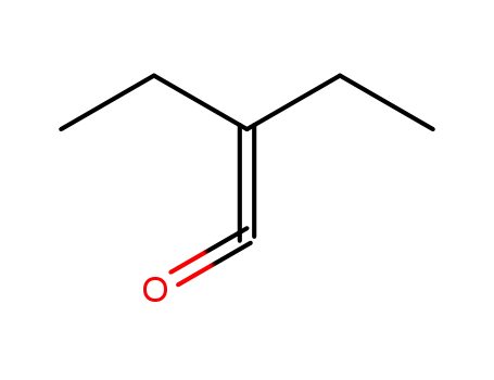 Molecular Structure of 24264-08-2 (2-ethylbut-1-en-1-one)