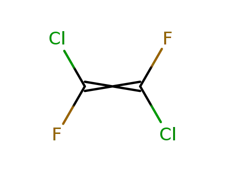 Molecular Structure of 598-88-9 (1,2-DICHLORO-1,2-DIFLUOROETHYLENE)