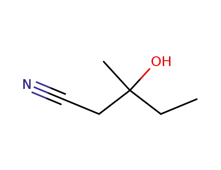 rac-3-hydroxy-3-methylpentanenitrile