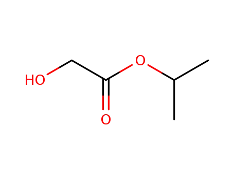Molecular Structure of 623-61-0 (ISOPROPYL GLYCOLATE)