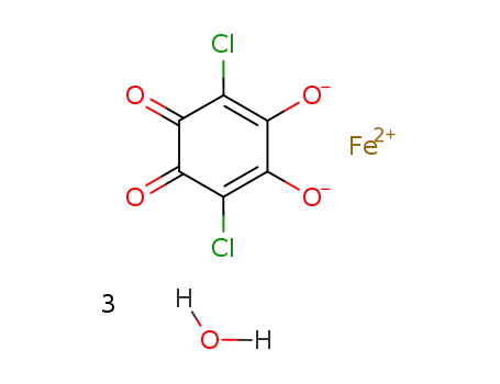 {[Fe(chloranilate)(H2O)2]H2O}n