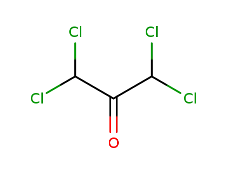Molecular Structure of 632-21-3 (1，1，3，3-Tetrachloroacetone)