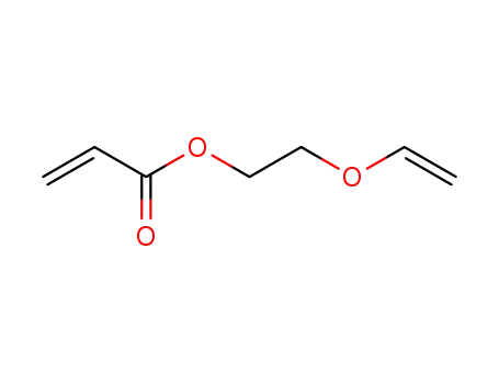 Molecular Structure of 41440-38-4 (2-Propenoic acid, 2-(ethenyloxy)ethyl ester)