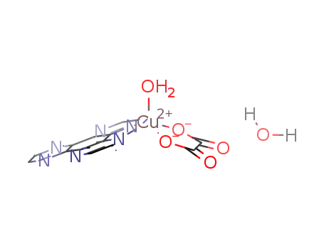 [Cu(1,4,5,8,9,12-hexaazatriphenylene)(H2O)(oxalate)]*H2O