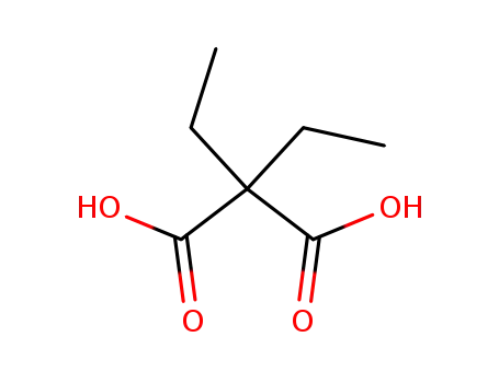 Molecular Structure of 510-20-3 (DIETHYLMALONIC ACID)