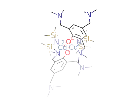 [Cd(μ-2,4,6-tris(dimethylamino-methylphenolate)(bis(trimethylsilyl)amide)]2