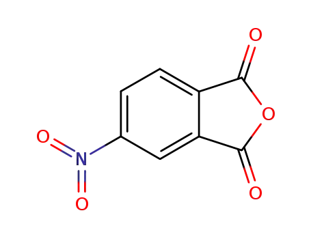 Molecular Structure of 5466-84-2 (4-Nitrophthalic anhydride)