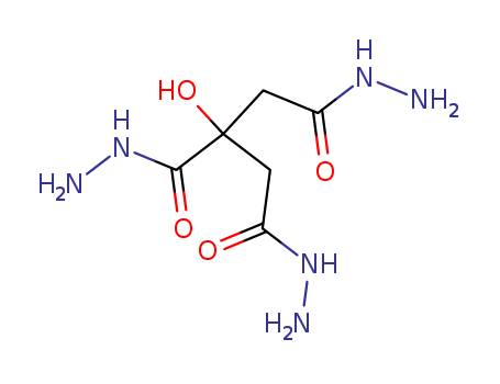 1,2,3-Propanetricarboxylic acid, 2-hydroxy-, trihydrazide