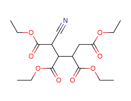 1-cyano-butane-1,2,3,4-tetracarboxylic acid tetraethyl ester