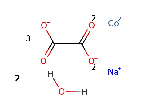 Na2Co2(oxalate)3(H2O)2