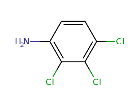 Molecular Structure of 634-67-3 (2,3,4-TRICHLOROANILINE)