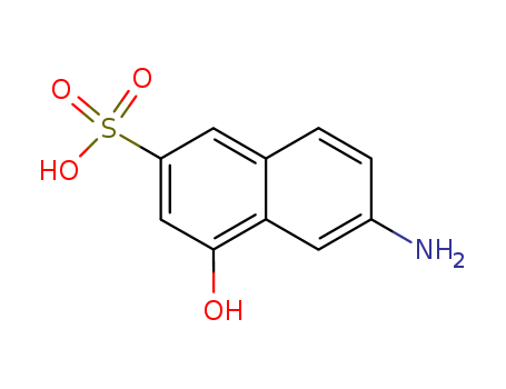 6-Amino-4-hydroxy-2-naphthalenesulfonic acid(90-51-7)