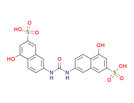 Molecular Structure of 134-47-4 (6,6'-Ureylene-bis(1-naphthol-3-sulfonic acid))