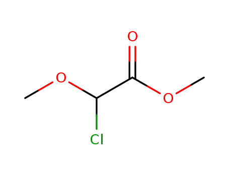 Molecular Structure of 13157-96-5 (METHYL CHLORO-METHOXY ACETATE)